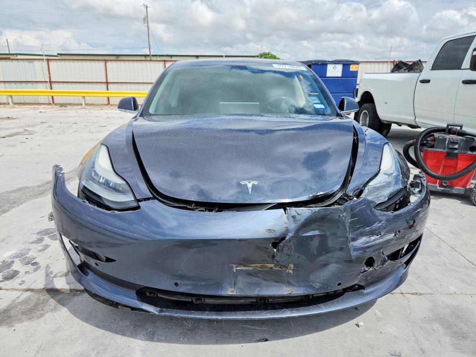 2019 Tesla Model 3 VIN 5YJ3E1EA4KF313613 COPART salvage auction — FRONT END, Tx - Salvage Vehicle Title, sold $4,750 on 2026-07-10 (photo 5)