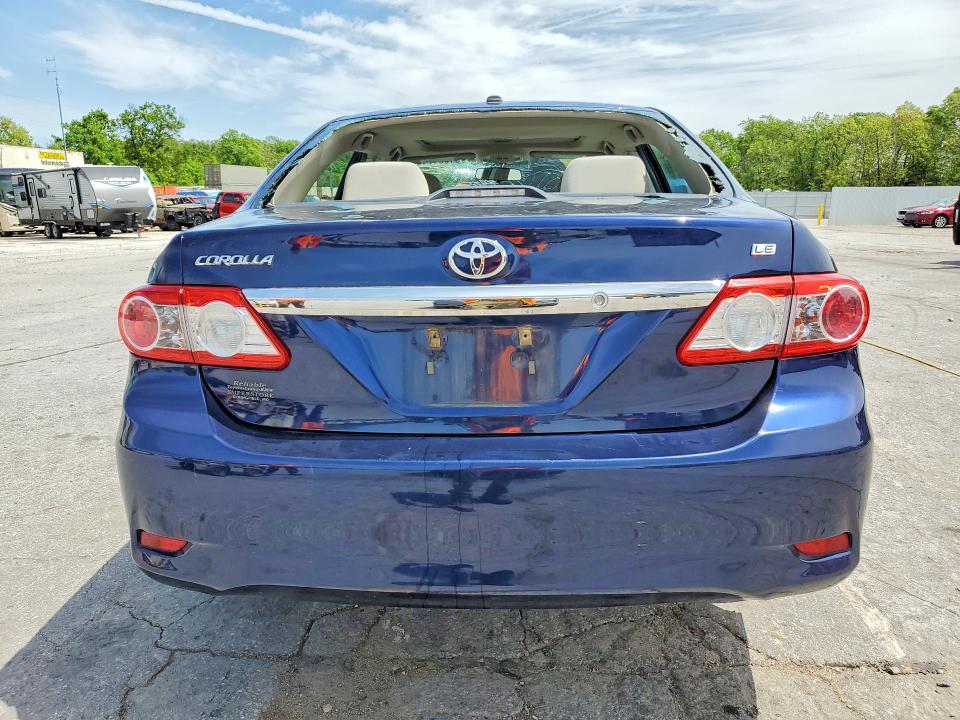 2012 Toyota Corolla VIN 5YFBU4EE7CP053507 COPART salvage auction — HAIL, Mo - Salvage Certificate Of Title, sold $175 on 2026-07-27 (photo 6)