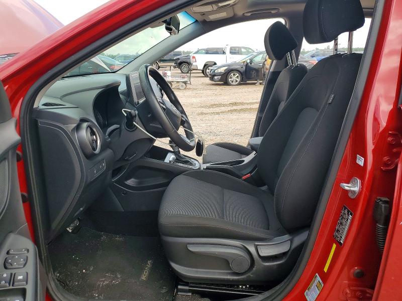 2022 Hyundai Kona VIN KM8K32AB1NU861873 COPART salvage auction — SIDE, TX - CERTIFICATE OF TITLE, sold $200 on 2026-07-28 (photo 7)