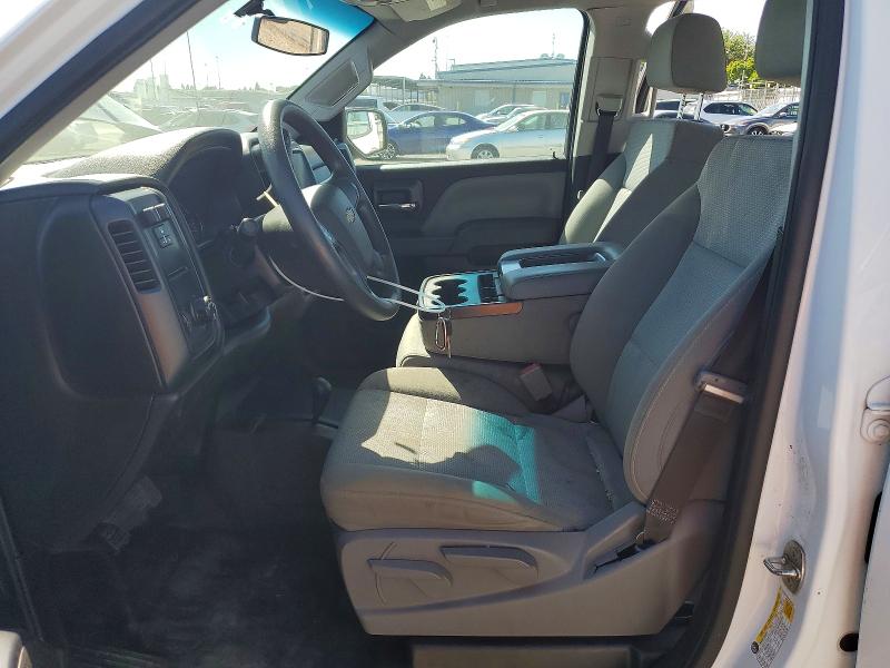 2017 Chevrolet Silverado VIN 1GCUKNEC5HF104052 COPART salvage auction — FRONT END, Ca - Salvage Certificate, sold $3,600 on 2026-07-02 (photo 7)