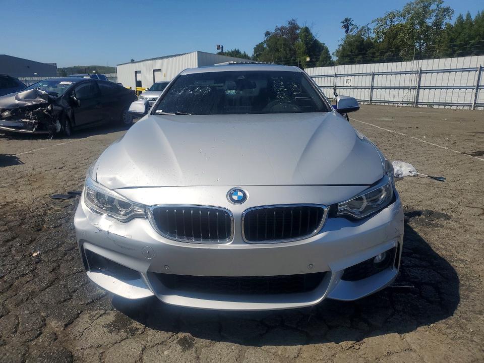 2016 BMW 4 series VIN WBA3R1C56GK529447 COPART salvage auction — FRONT END, CA - CERTIFICATE OF TITLE, sold $2,550 on 2026-07-07 (photo 5)