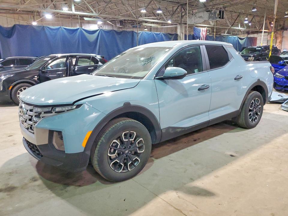 2024 Hyundai Santa cruz VIN 5NTJBDDE1RH111427 COPART salvage auction — SIDE, MI - CERT OF TITLE-SALVAGE VEHICLE, sold $8,600 on 2026-07-10 (photo 1)