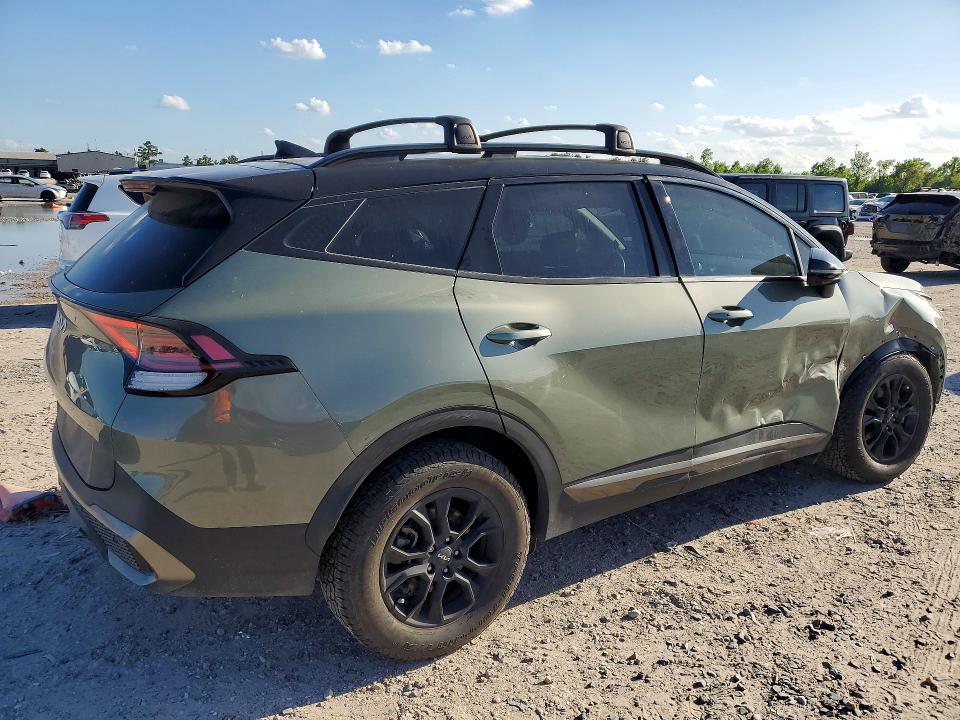 2024 Kia Sportage VIN 5XYK7CDF3RG165956 COPART salvage auction — SIDE, Tx - Certificate Of Title, sold $10,400 on 2026-07-07 (photo 3)