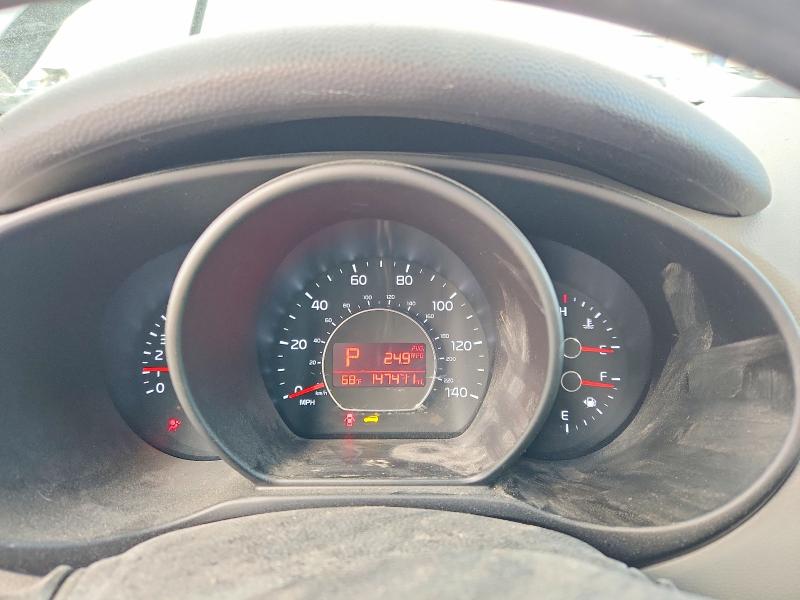 2016 Kia Soul VIN KNDJN2A20G7288248 COPART salvage auction — FRONT END, Tx - Salvage Vehicle Title, sold $1,400 on 2026-07-10 (photo 9)