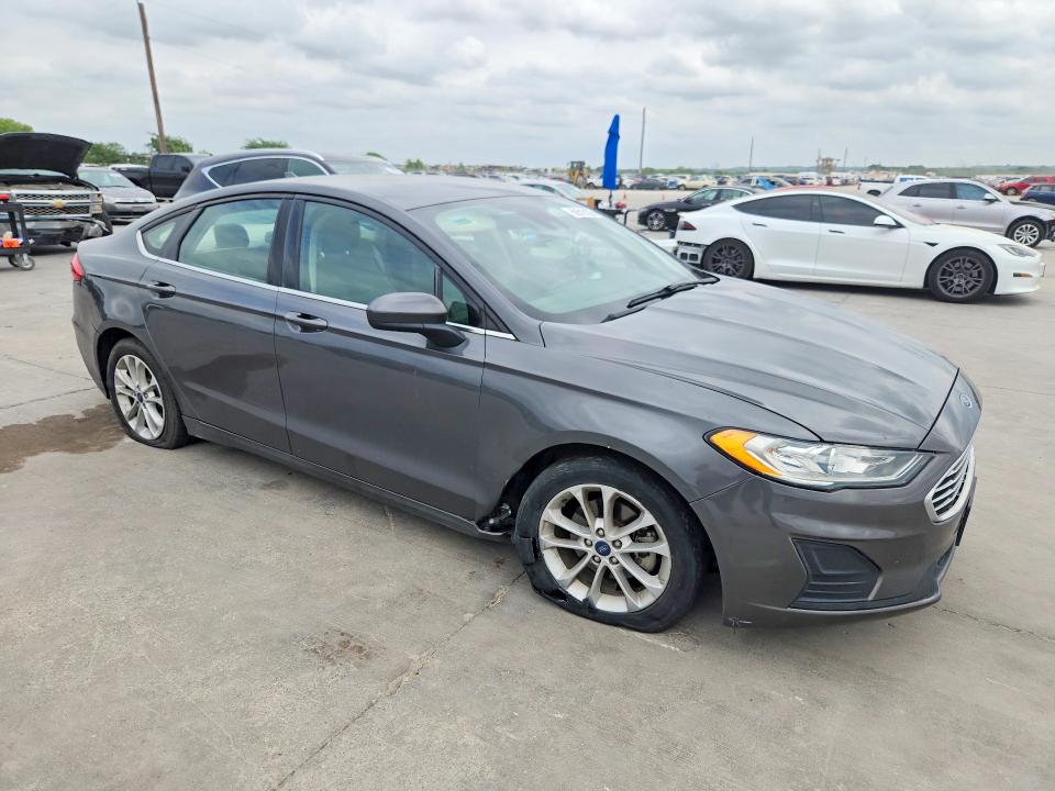 2019 Ford Fusion VIN 3FA6P0HD2KR136426 COPART salvage auction — FRONT END, Tx - Certificate Of Title, sold $2,250 on 2026-07-02 (photo 4)
