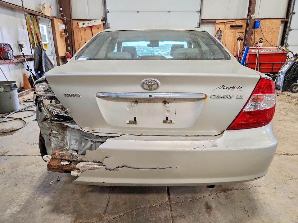 2002 Toyota Camry VIN JTDBE32K520047456 COPART salvage auction — REAR END, AB - BOS - SALVAGE, sold $125 on 2026-07-09 (photo 6)