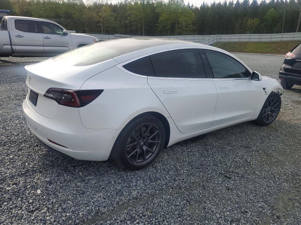 2020 Tesla Model 3 VIN 5YJ3E1EAXLF504664 COPART salvage auction — FRONT END, Nc - Salvage Certificate Of Title, sold $4,900 on 2026-07-02 (photo 3)