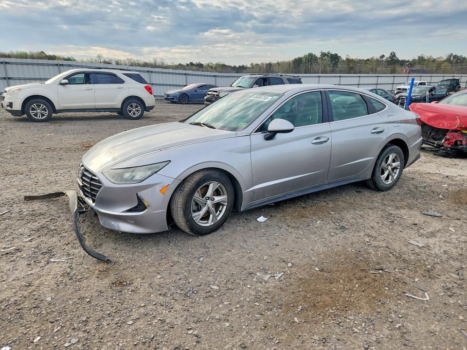 2021 Hyundai VIN 5NPEG4JA2MH124554 COPART salvage auction — FRONT END, Va - Cert Of Title - Salvage, sold $4,300 on 2026-07-08 (photo 1)