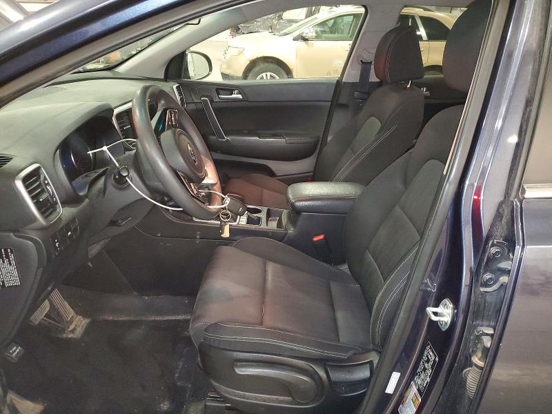 2020 Kia Sportage VIN KNDPMCAC1L7812187 COPART salvage auction — HAIL, Mn - Cert Of Title-Salvage, sold $7,300 on 2026-07-20 (photo 7)