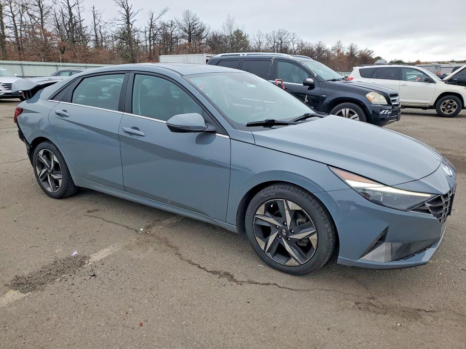 2022 Hyundai Elantra VIN KMHLP4AG7NU366271 COPART salvage auction — REAR END, NY - MV907A-PARTS ONLY, sold $4,900 on 2026-07-08 (photo 4)