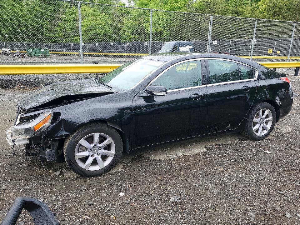 2014 Acura Tl VIN 19UUA8F58EA001691 — COPART salvage auction photo