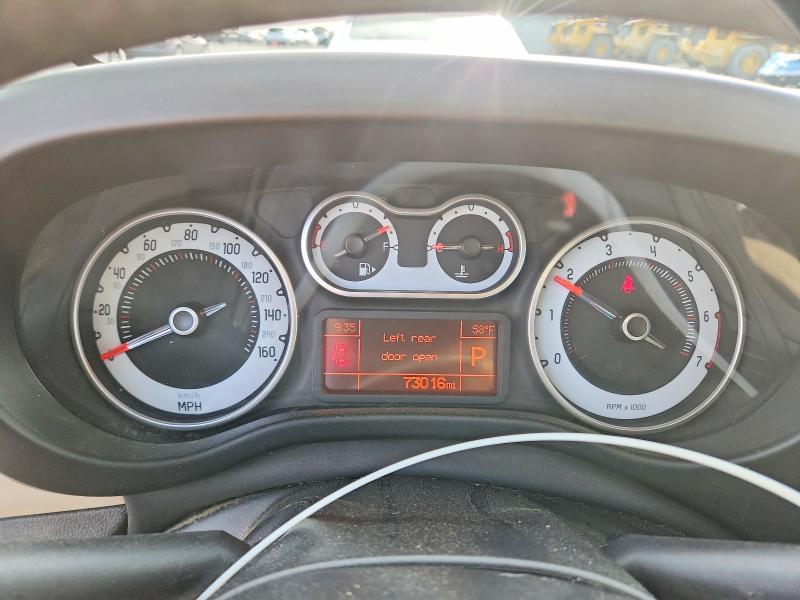 2014 Fiat 500l VIN ZFBCFABH1EZ016377 COPART salvage auction — REAR END, Ca - Salvage Certificate, sold $575 on 2026-07-13 (photo 9)