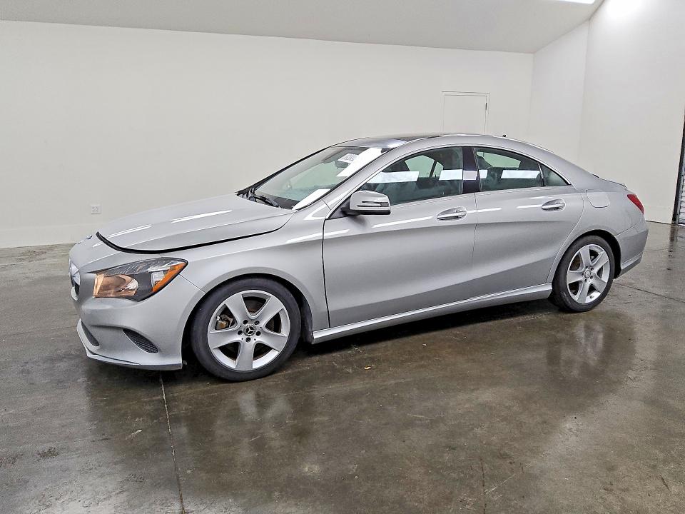 2018 Mercedes-benz Cla-class VIN WDDSJ4EB9JN545504 COPART salvage auction — MINOR DENT/SCRATCHES, Ok - Cert Of Title-Repossession, sold $8,100 on 2026-07-09 (photo 1)