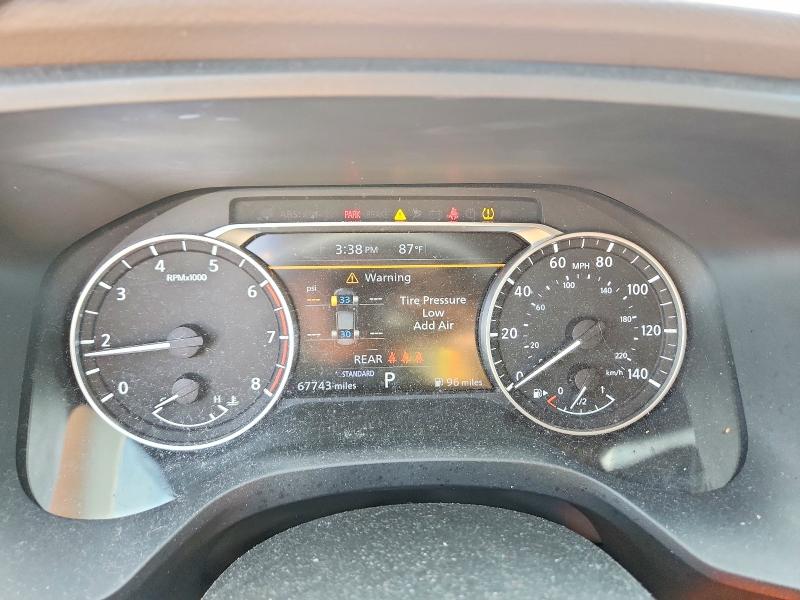 2022 Nissan Rogue VIN 5N1BT3BA9NC670297 COPART salvage auction — SIDE, Salvage Title, sold $5,400 on 2026-07-09 (photo 9)