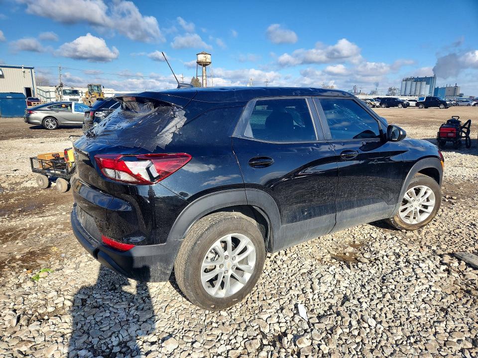2024 Chevrolet Trailblazer VIN KL79MMS2XRB032020 COPART salvage auction — HAIL, Il - Salvage Certificate, sold $5,000 on 2026-07-08 (photo 3)