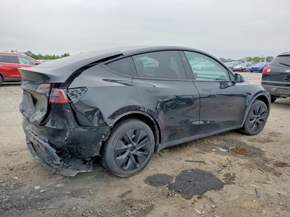 2025 Tesla Model y VIN 7SAYGDED3SF218975 COPART salvage auction — REAR END, Pa - Certificate Of Salvage, sold $13,000 on 2026-07-08 (photo 3)