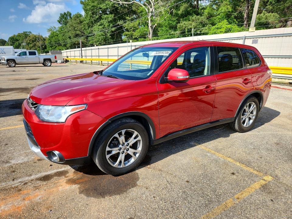 2015 Mitsubishi Outlander VIN JA4AD3A35FZ009021 COPART salvage auction — SIDE, Al - Cert Of Title-Salvage Title, sold $1,300 on 2026-07-20 (photo 1)