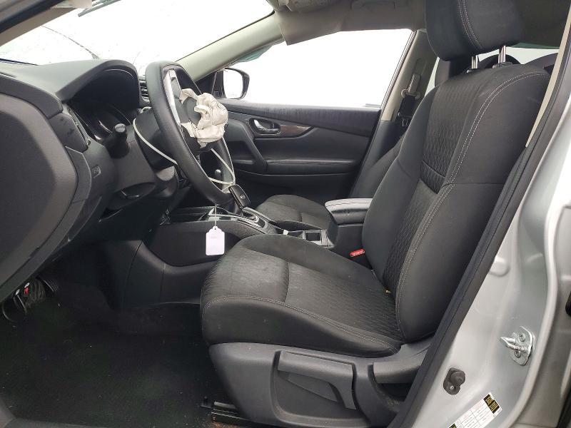 2017 Nissan Rogue VIN KNMAT2MVXHP560026 COPART salvage auction — FRONT END, Ca - Salvage Certificate, sold $675 on 2026-07-16 (photo 7)