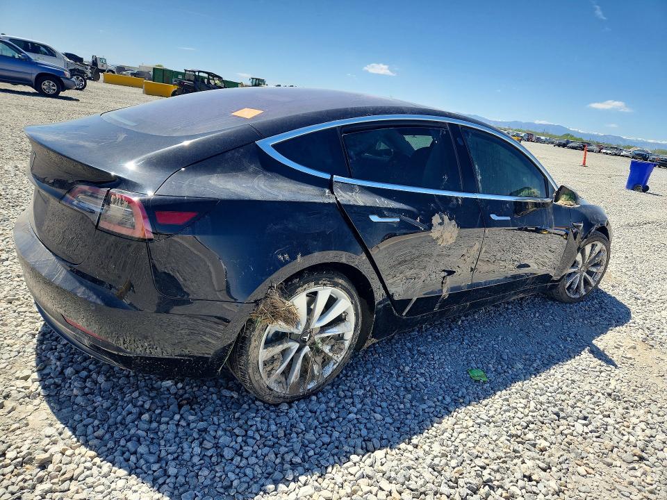 2018 Tesla Model 3 VIN 5YJ3E1EA3JF176243 COPART salvage auction — FRONT END, Co - Public - Salvage Title, sold $3,400 on 2026-07-07 (photo 3)