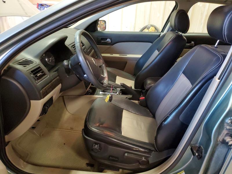 2006 Mercury Milan VIN 3MEHM08176R666073 COPART salvage auction — FRONT END, TX - SALVAGE VEHICLE TITLE, sold $400 on 2026-08-28 (photo 7)