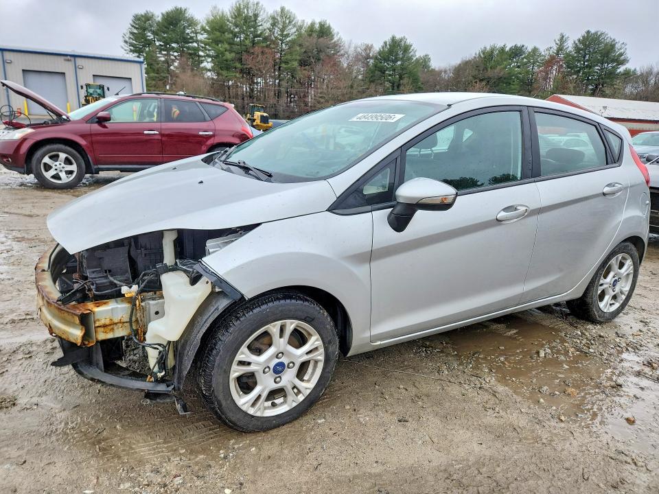 2016 Ford Fiesta VIN 3FADP4EJ8GM150361 COPART salvage auction — FRONT END, Id - Salvage Certificate Of Title, sold $400 on 2026-07-02 (photo 1)