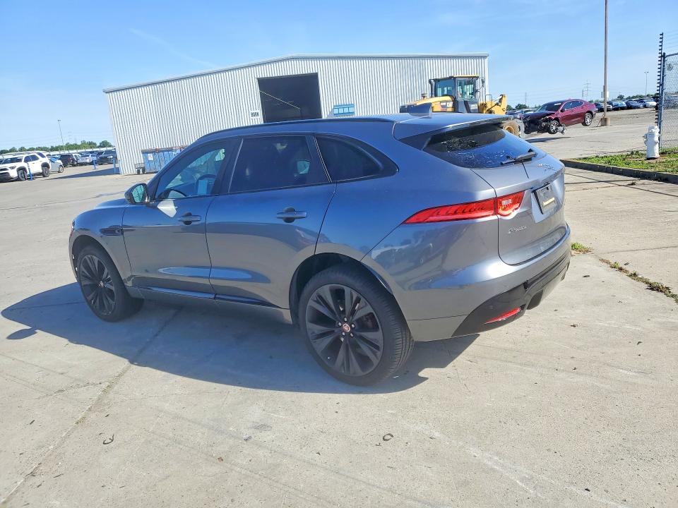 2017 Jaguar F-pace VIN SADCM2BVXHA880009 COPART salvage auction — VANDALISM, Ca - Salvage Certificate, sold $4,400 on 2026-07-06 (photo 2)
