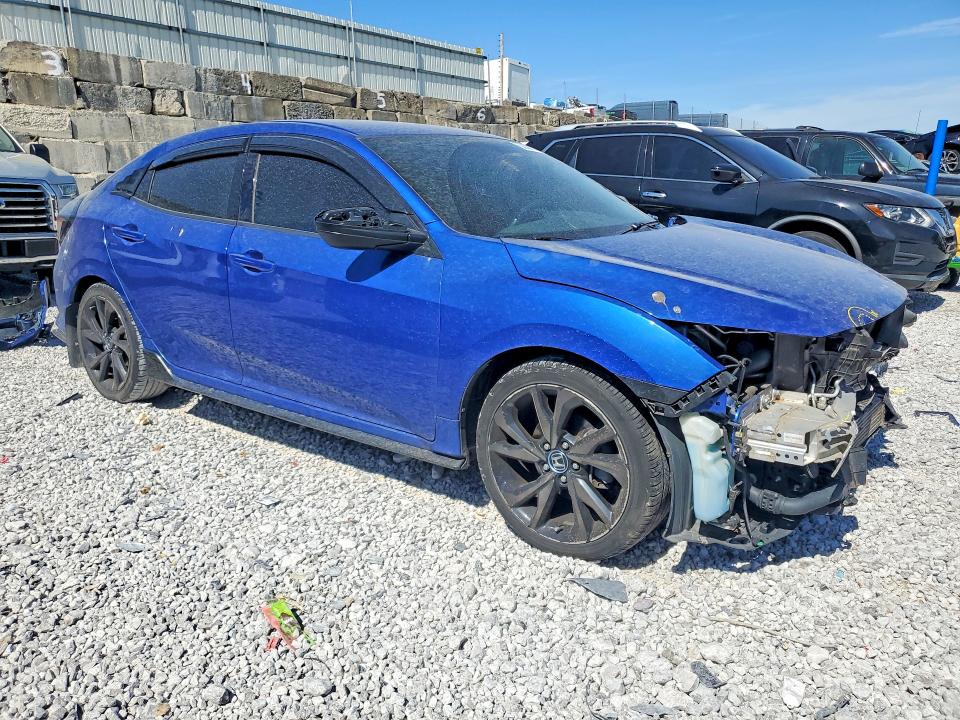 2018 Honda Civic VIN SHHFK7H42JU206569 COPART salvage auction — FRONT END, Oh - Cert Of Title-Salvage, sold $200 on 2026-07-31 (photo 4)