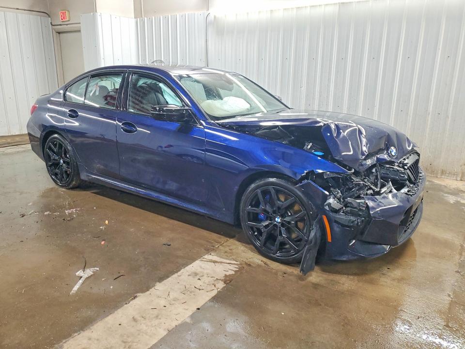 2026 BMW M3 VIN WBA63FT04TFW05878 COPART salvage auction — Front End, IL - SALVAGE CERTIFICATE, sold $23,900 on 2026-05-26 (photo 4)