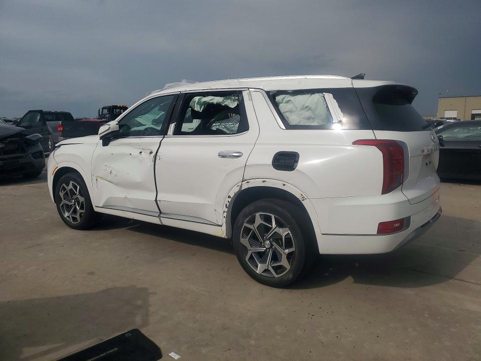 2022 Hyundai Palisade VIN KM8R74HE6NU369242 COPART salvage auction — SIDE, Tx - Salvage Vehicle Title, sold $6,400 on 2026-07-02 (photo 2)