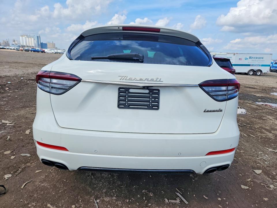 2022 Maserati Levante VIN ZN661XUA9NX383534 COPART salvage auction — FRONT END, Il - Certificate Of Title, sold $8,200 on 2026-07-20 (photo 6)