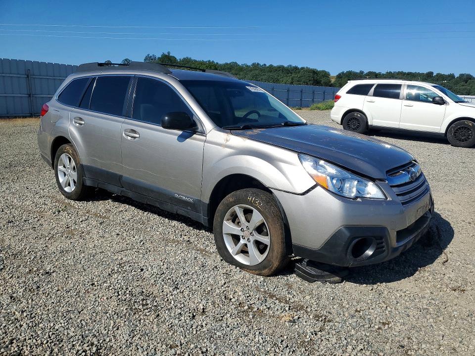 2014 Subaru Outback VIN 4S4BRBAC3E3299763 COPART salvage auction — UNDERCARRIAGE, Ca - Salvage Certificate, sold $350 on 2026-07-10 (photo 4)