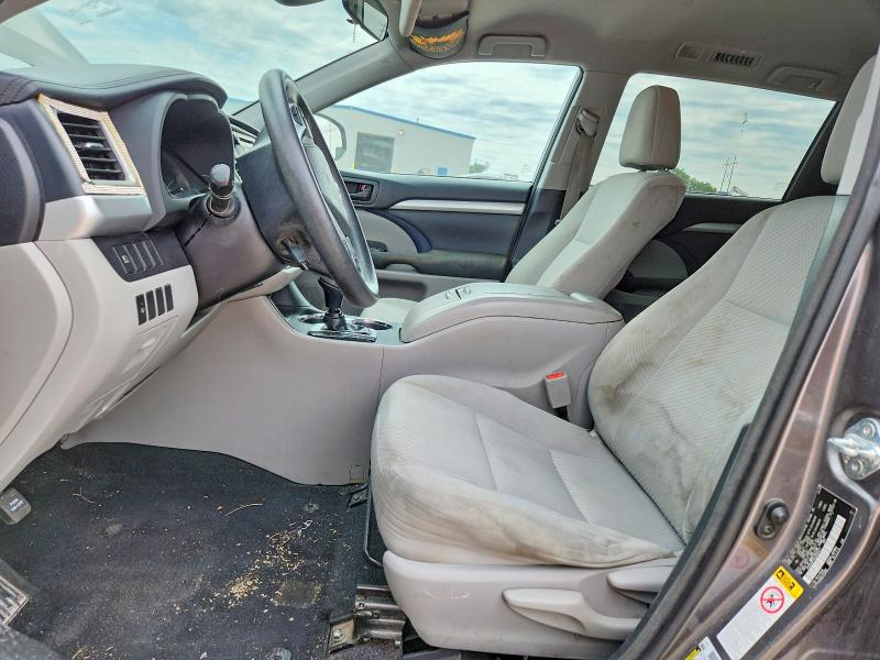 2018 Toyota Highlander VIN 5TDZARFH3JS034471 COPART salvage auction — MINOR DENT/SCRATCHES, Ok - Dealer Only Clean Title (P), sold $8,800 on 2026-07-24 (photo 7)