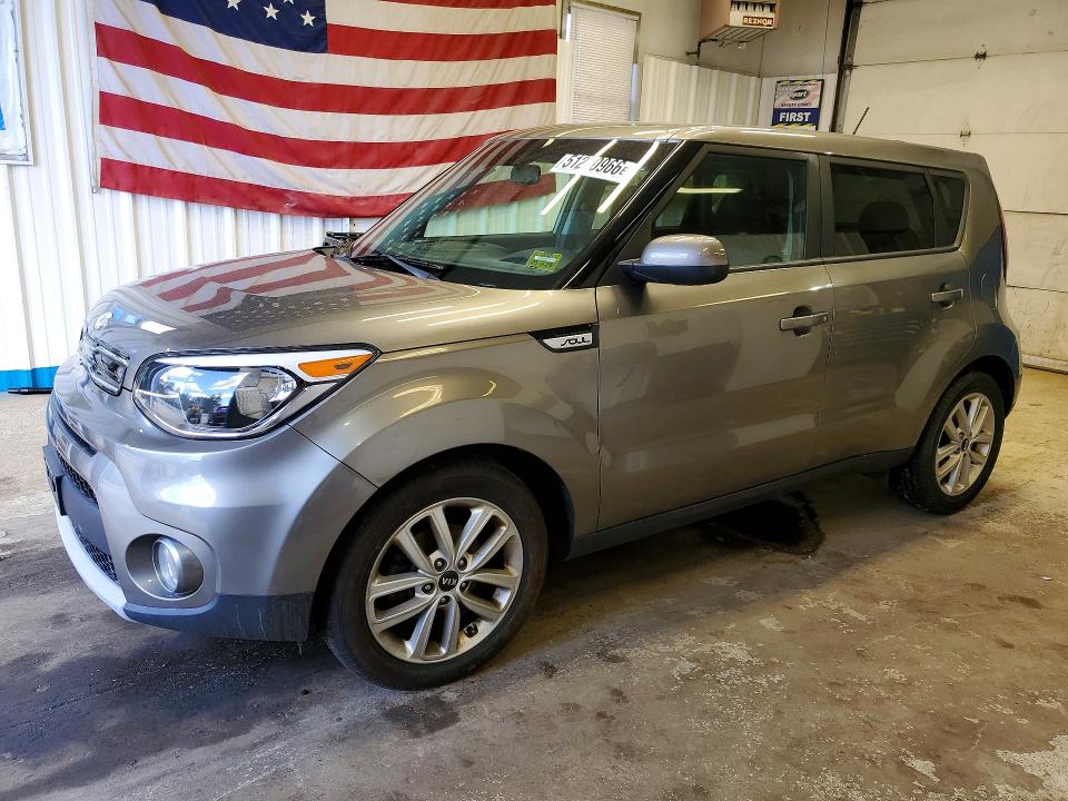 2019 Kia Soul VIN KNDJP3A55K7696795 COPART salvage auction — UNDERCARRIAGE, Me - Cert Of Title-Salvage Collisio, sold $1,300 on 2026-07-09 (photo 1)