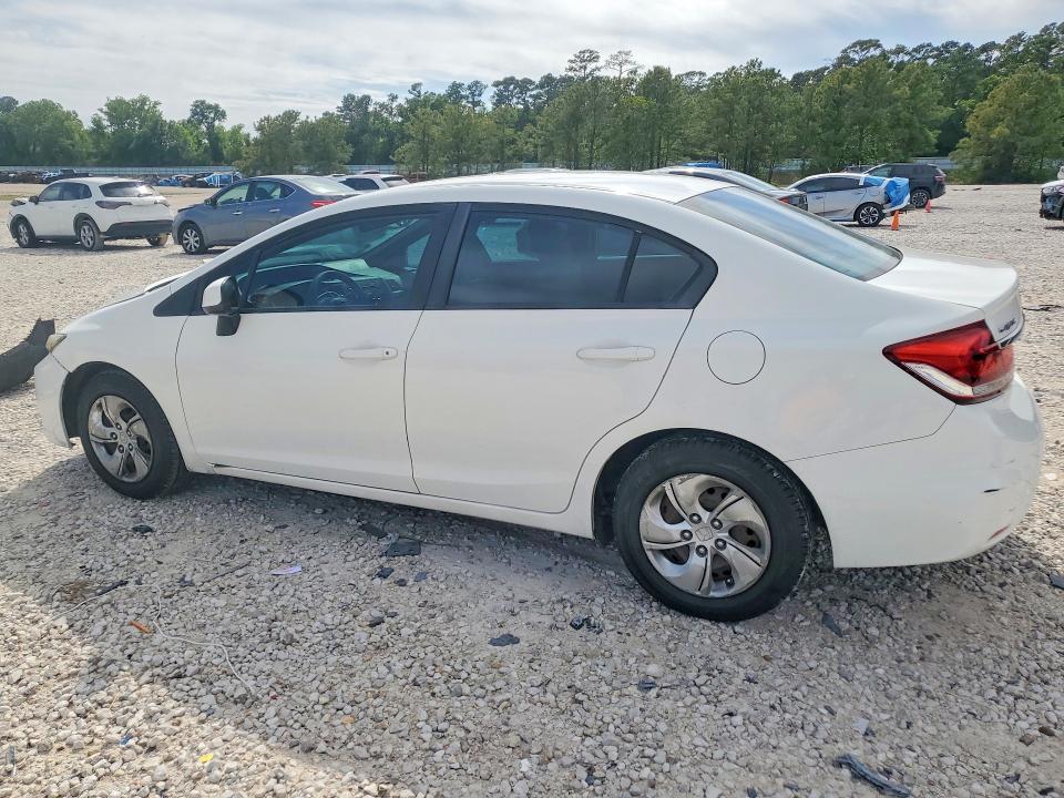 2013 Honda Civic VIN 2HGFB2F56DH561597 COPART salvage auction — FRONT END, Tx - Certificate Of Title, sold $3,350 on 2026-07-02 (photo 2)