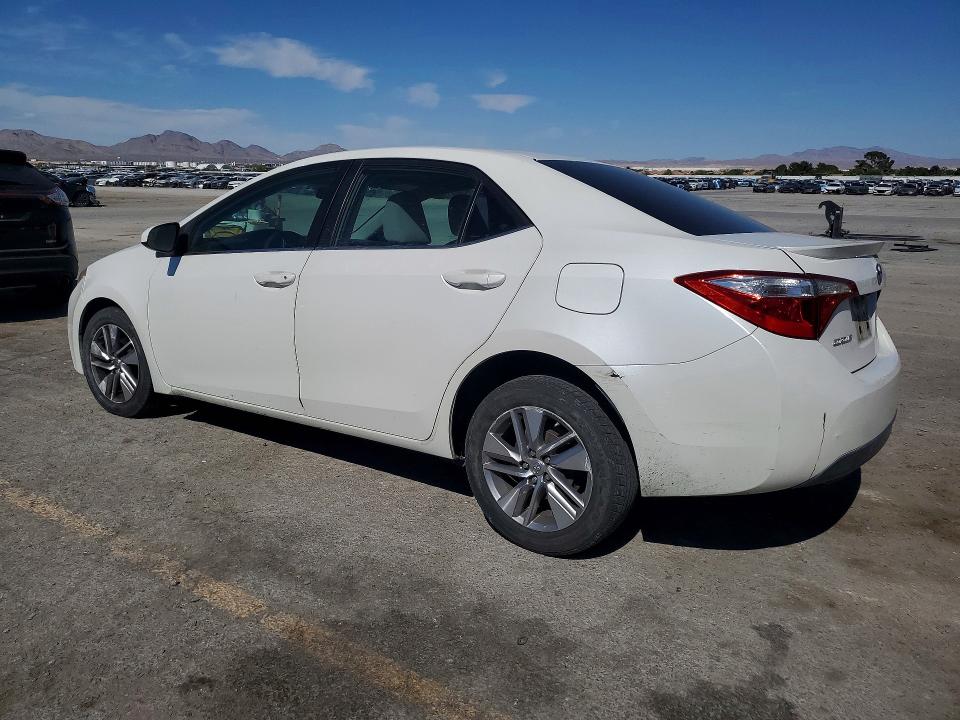 2014 Toyota Corolla VIN 5YFBPRHE2EP007960 COPART salvage auction — FRONT END, Nv - Salvage Title, sold $3,300 on 2026-07-07 (photo 2)