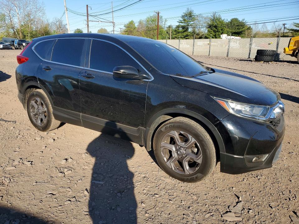 2018 Honda Cr-v VIN 7FARW2H50JE074026 COPART salvage auction — SIDE, Salvage Title, sold $7,700 on 2026-07-13 (photo 4)
