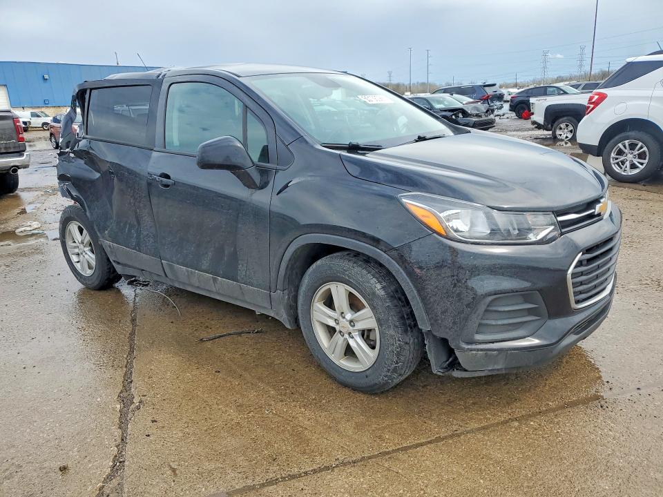 2020 Chevrolet Trax VIN KL7CJKSB3LB317099 COPART salvage auction — REAR END, MI - CERTIFICATE OF TITLE, sold $1,500 on 2026-07-02 (photo 4)