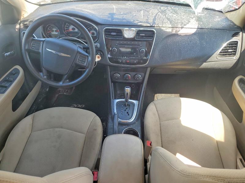2013 Chrysler 200 VIN 1C3CCBAG5DN729071 COPART salvage auction — FRONT END, Mi - Certificate Of Title, sold $1,150 on 2026-07-23 (photo 8)
