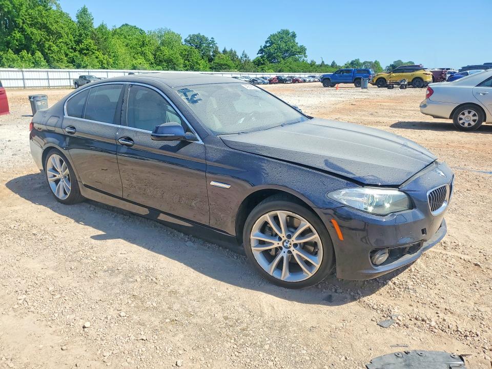 2016 BMW 5er VIN WBA5B1C50GG130050 COPART salvage auction — FRONT END, Nc - Salvage Certificate Of Title, sold $2,250 on 2026-07-06 (photo 4)