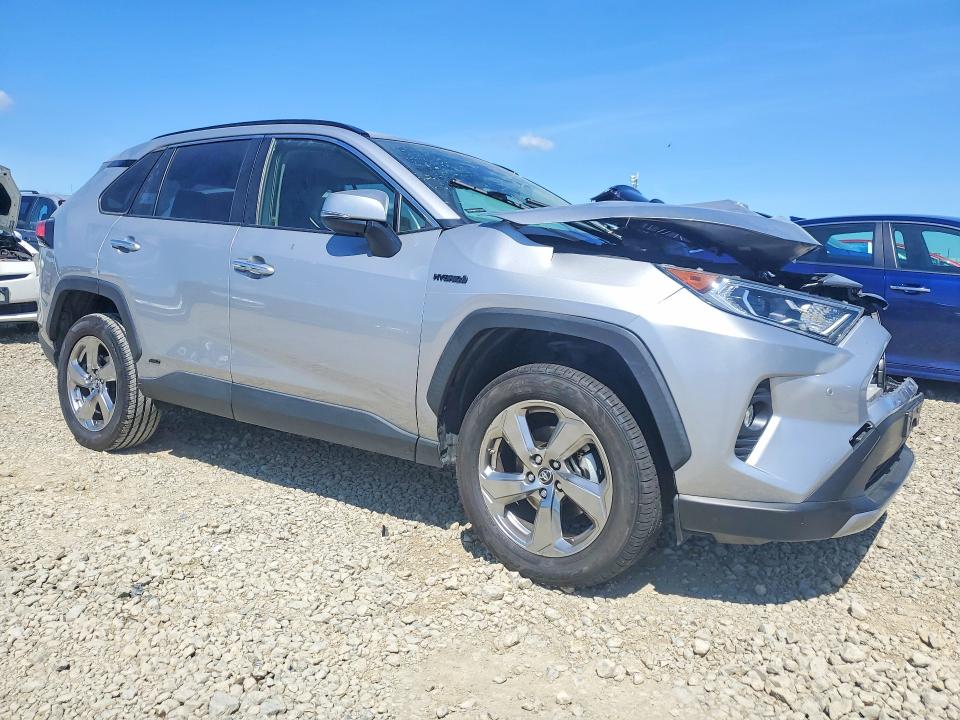 2019 Toyota Rav4 hybrid VIN JTMDWRFV7KD514267 COPART salvage auction — FRONT END, Ca - Salvage Certificate, sold $8,000 on 2026-07-23 (photo 4)