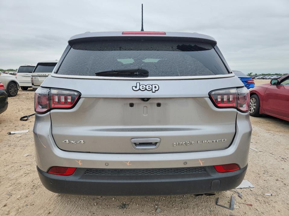 2021 Jeep VIN 3C4NJDCB8MT520124 COPART salvage auction — FRONT END, Tx - Certificate Of Title, sold $3,450 on 2026-07-09 (photo 6)