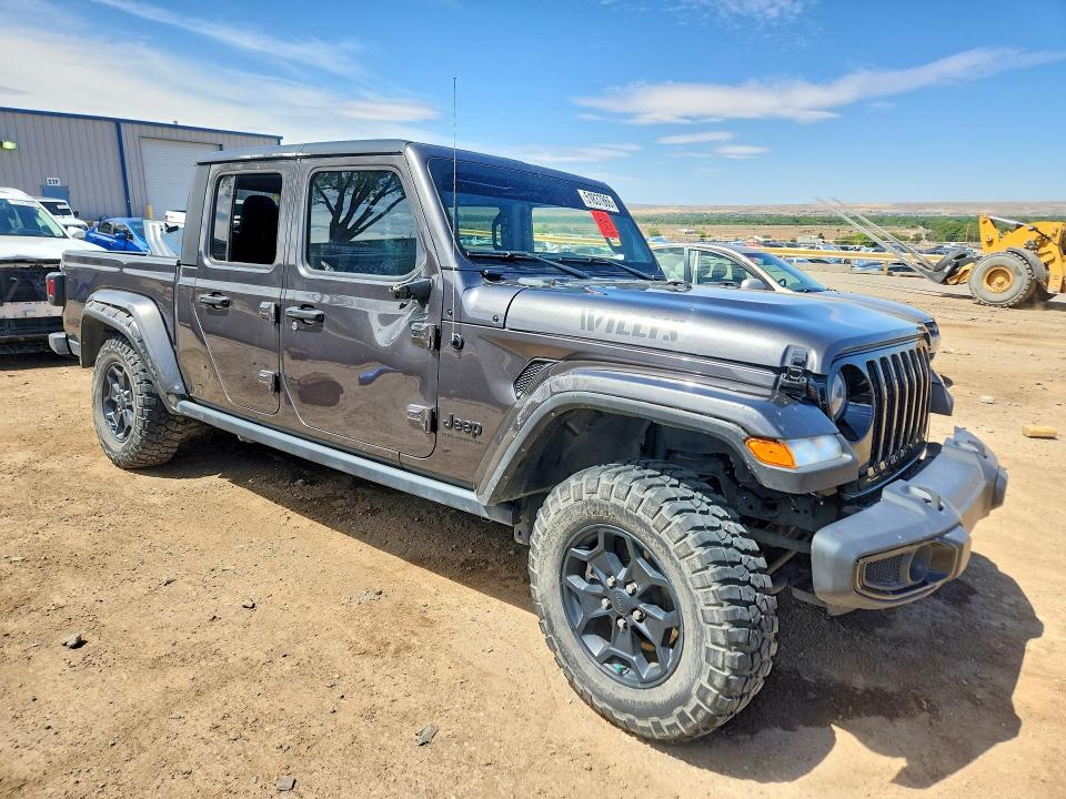2023 Jeep Gladiator VIN 1C6HJTAGXPL525614 COPART salvage auction — REAR END, Az - Cert Of Title - Salvage, sold $9,200 on 2026-07-30 (photo 4)