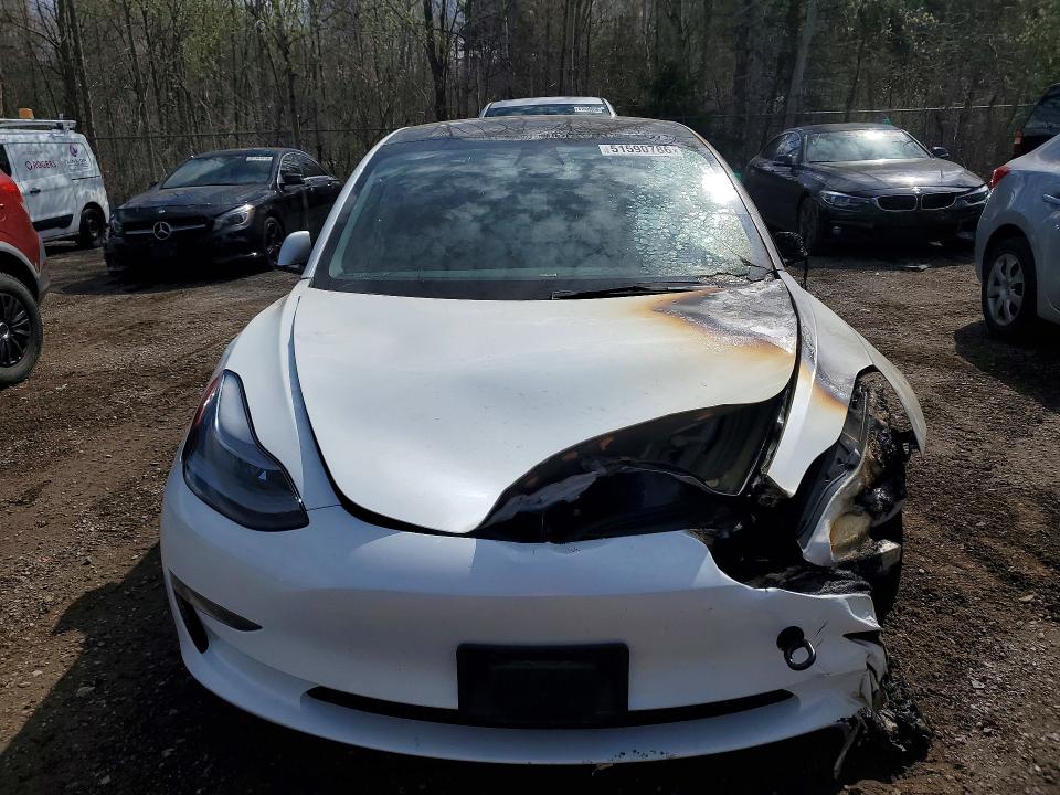 2023 Tesla Model 3 VIN 5YJ3E1EA5PF496852 COPART salvage auction — BURN, ON - PERMIT SALVAGE, sold $950 on 2026-08-25 (photo 5)