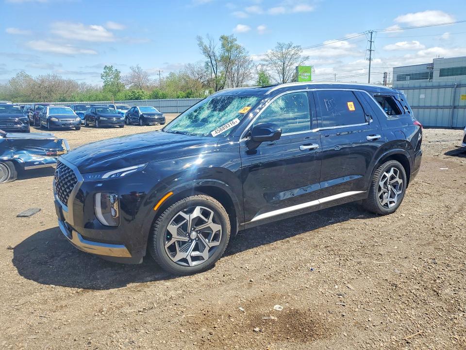 2022 Hyundai Palisade VIN KM8R7DHE7NU426600 COPART salvage auction — HAIL, Il - Salvage Certificate, sold $5,200 on 2026-07-29 (photo 1)
