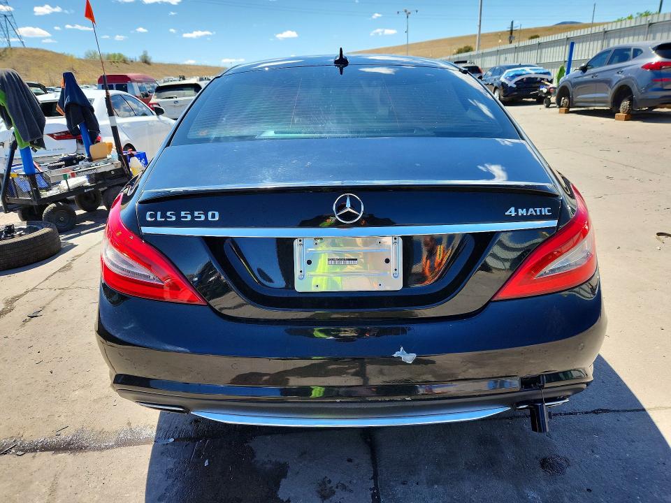 2013 Mercedes-benz Cls-klasse VIN WDDLJ9BBXDA064484 COPART salvage auction — FRONT END, Co - Public - Salvage Title, sold $2,750 on 2026-07-29 (photo 6)