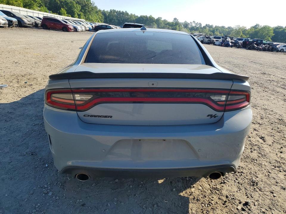 2021 Dodge Charger VIN 2C3CDXCT1MH632897 COPART salvage auction — FRONT END, Id - Salvage Certificate Of Title, sold $9,600 on 2026-08-25 (photo 6)