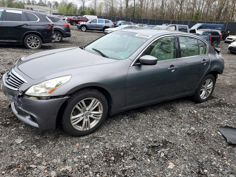 2011 Infiniti G25 VIN JN1DV6AR5BM652176 — COPART salvage auction photo