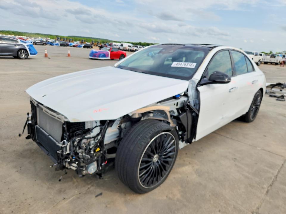 2024 Mercedes-benz E-klasse VIN W1KLF6BB9RA044475 COPART salvage auction — FRONT END, Tx - Certificate Of Title, sold $4,000 on 2026-07-30 (photo 1)