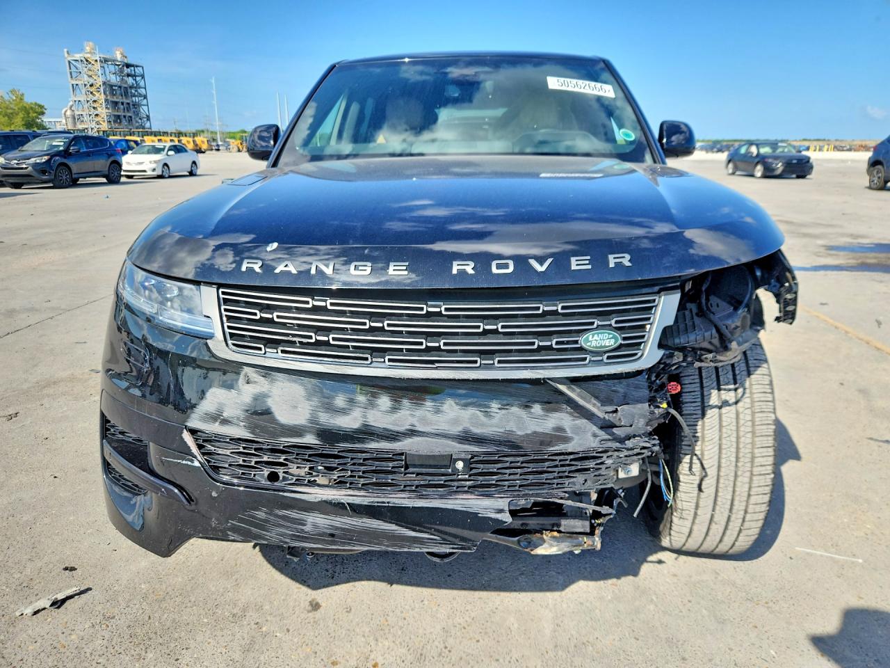 2024 Land Rover Range Rover Sport VIN SAL1P9EU0RA199907 COPART salvage auction — Front End, LA - CERT OF TITLE-SALVAGE, sold $42,000 on 2026-07-01 (photo 5)