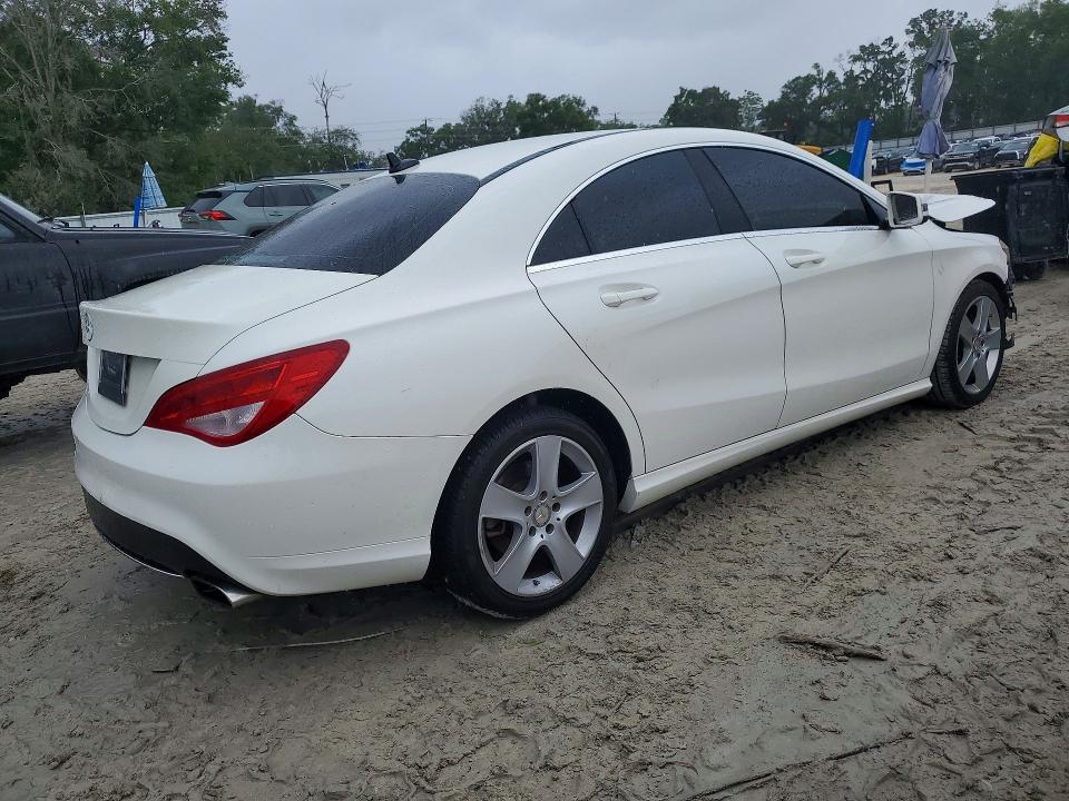 2016 Mercedes-benz Cla-klasse VIN WDDSJ4EB0GN358533 COPART salvage auction — FRONT END, Tx - Bonded Title - Salvage, sold $250 on 2026-07-28 (photo 3)